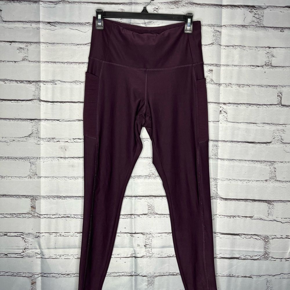 VOGO Athletica Purple Leggings SZ M High Waisted Yoga Pants s Athleisure